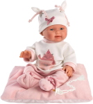 BAMBOLA REBORN BEBITA CM 26 C/CUSCINO