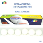 CONF. 6 PALLINE PING P.PROFESSIONALE COMPETIZIONE 