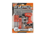 BLISTER SET ATTREZZI TRAPANO A FRIZIONE 