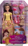 DISNEY PRINCESS BELLE C/CUCCIOLO E ACC. CM 30