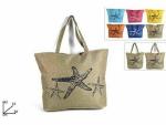 BORSA MARE JUTA STELLE  6 COL