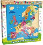 PUZZLE LEGNO SCOPRI L''EUROPA PZ.17