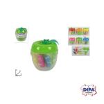 VASETTO MELA CON PLASTILINA