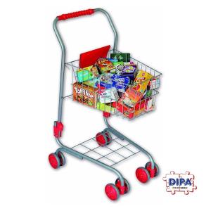 CARRELLO GRANDE DELLA SPESA IN METALLO