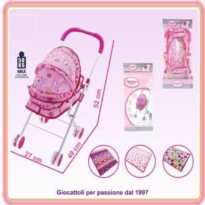 CARROZZINA METALLO 49X27H52 4 COL