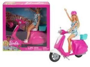 BARBIE CON SCOOTER